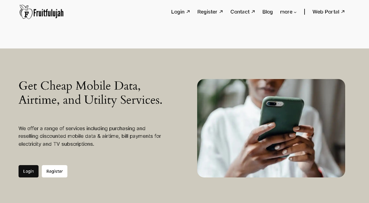 Fruitfulujah VTU Website: Your 1-Stop Shop for Digital Services